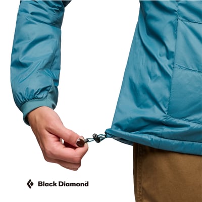 【Black Diamond】 Women's Solution 2.0 Jacket 女款保暖外套 PrimaLoft® 霧藍5